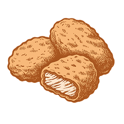 Nuggetsy z kurczaka - 9 szt.